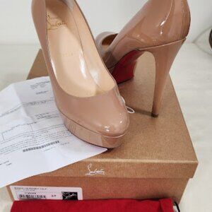 Christian Louboutin Bianca. Size 37 /7 Womens. Used Once. Full Set